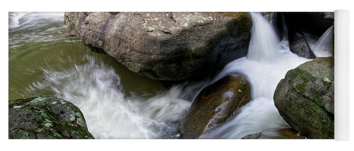 Cumberland Plateau Yoga Mat featuring the photograph Richland Creek 13 #1 by Phil Perkins