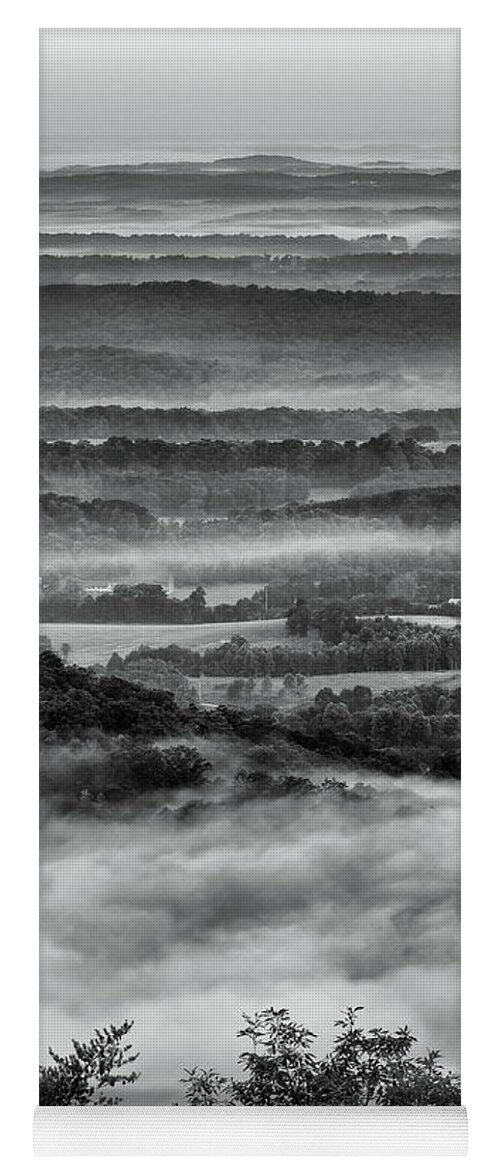 Tennessee Yoga Mat featuring the photograph Scenic Overlook 13 by Phil Perkins