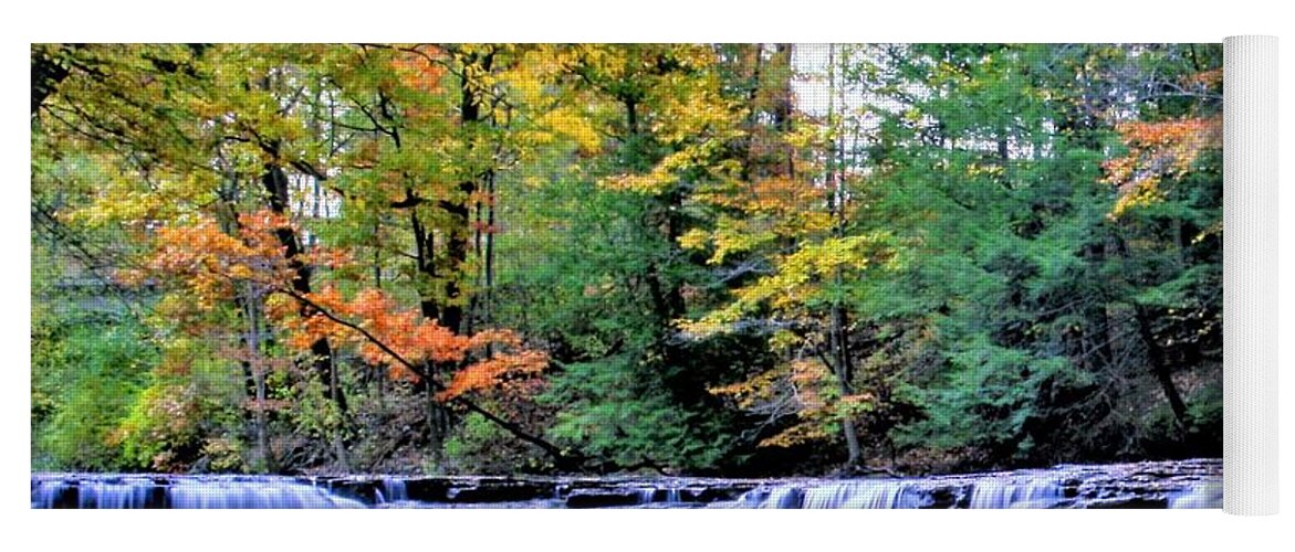  Yoga Mat featuring the photograph South Chagrin by Brad Nellis