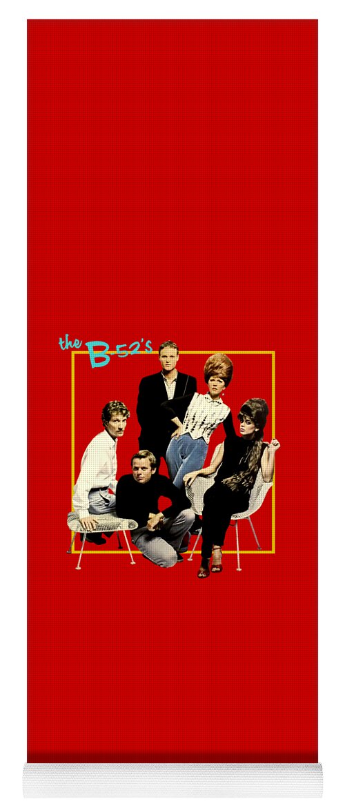B52s Yoga Mat featuring the digital art The B52s #1 by Emily C Bruner