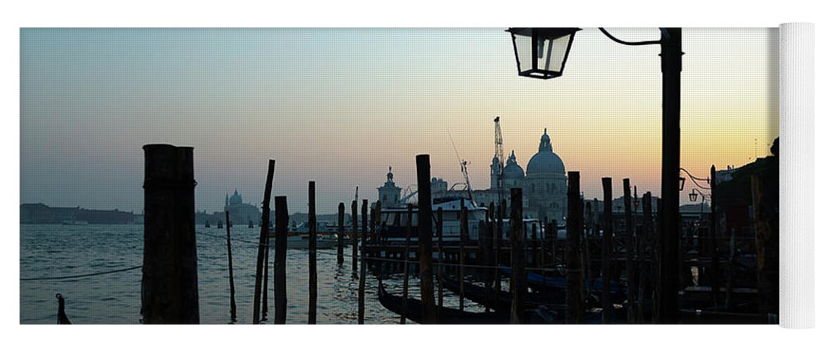 Italy Yoga Mat featuring the photograph Venice in the Evening by Andy Myatt