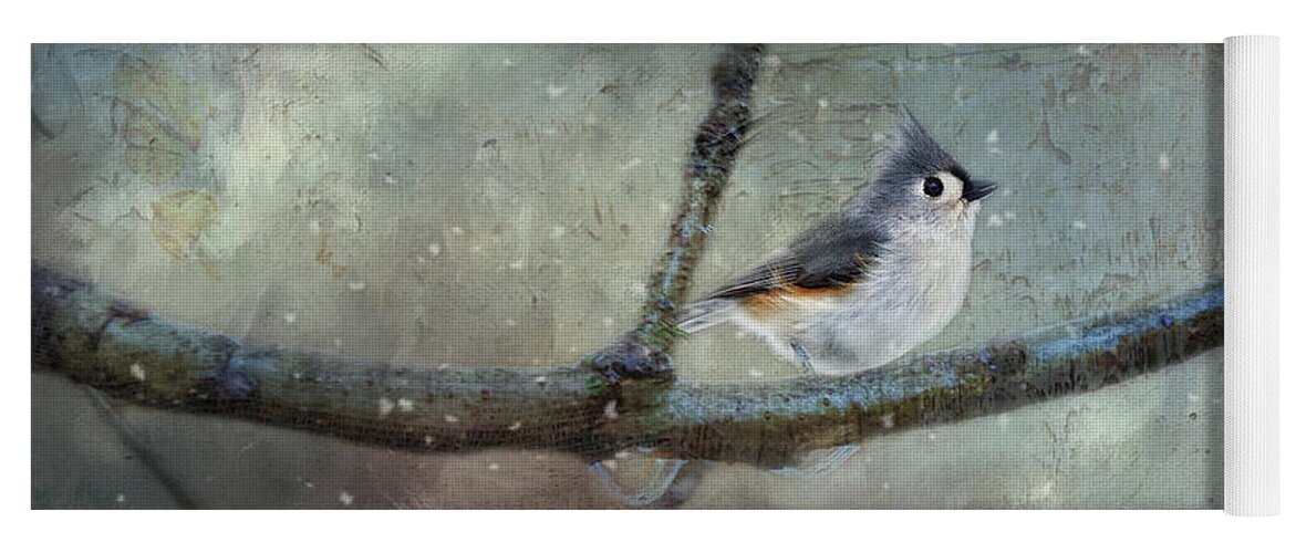 Winter Bird Song Yoga Mat by Terry Davis - Pixels