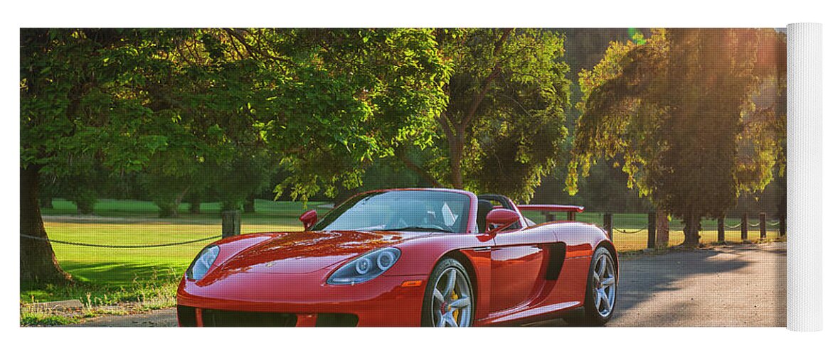 Cars Yoga Mat featuring the photograph #Porsche #CGT #Print #12 by ItzKirb Photography