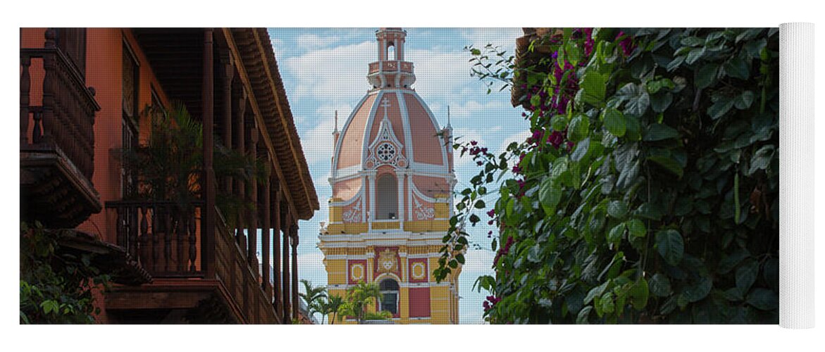 Cartagena Yoga Mat featuring the photograph Cartagena Bolivar Colombia #13 by Tristan Quevilly