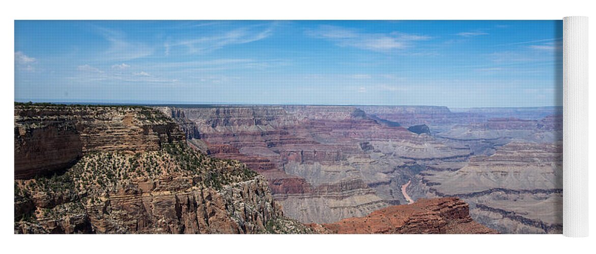 The Grand Canyon Yoga Mat featuring the digital art The Grand Canyon by Tammy Keyes