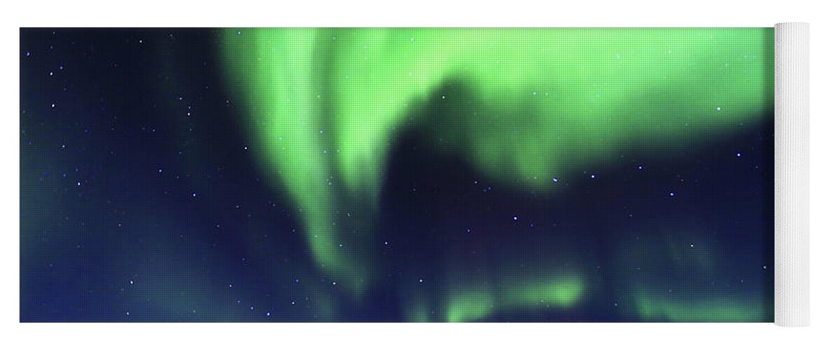 Northern Lights Yoga Mat featuring the photograph Northern Lights #18 by Shixing Wen