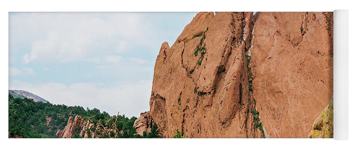 Garden Yoga Mat featuring the photograph Garden of the Gods #2 by Travis Rogers