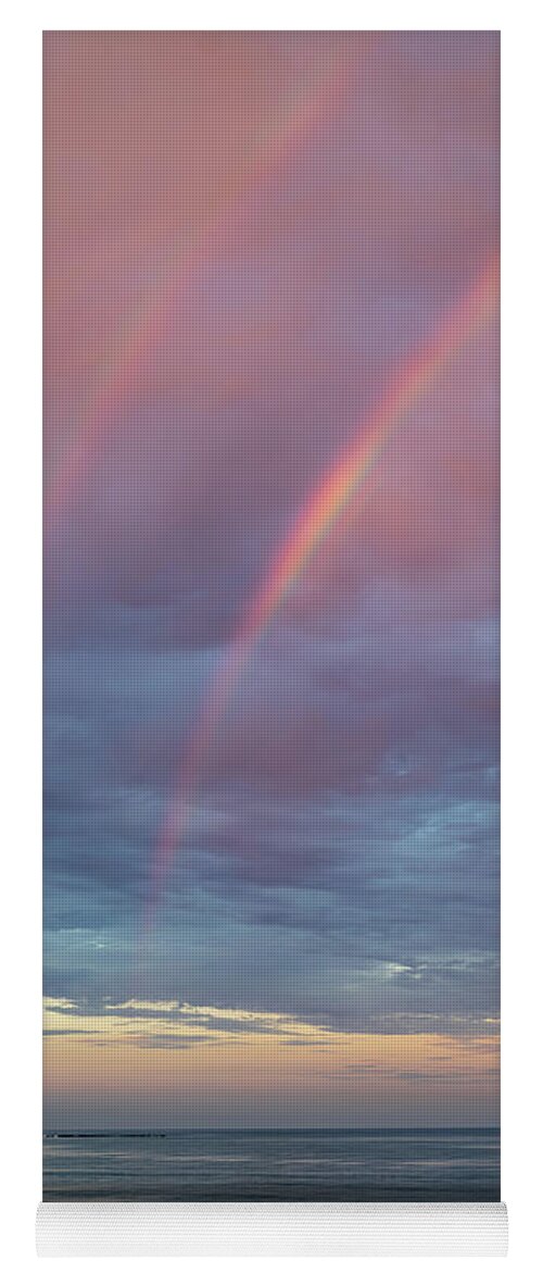 _earthscapes Yoga Mat featuring the photograph Sunrise Rainbow Mazatlan #2 by Tommy Farnsworth
