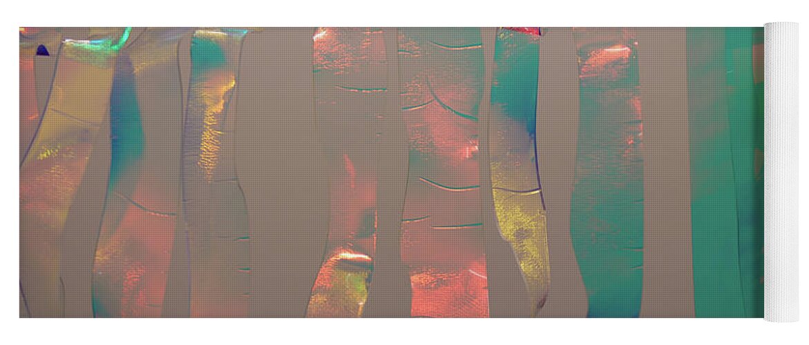 Backround Yoga Mat featuring the photograph Colour backround #4 by Eleni Kouri