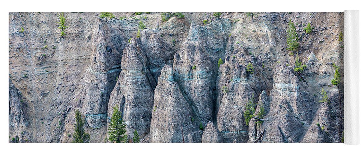 _yellowstone National Park Yoga Mat featuring the photograph Eastside of Yellowstone #4 by Tommy Farnsworth