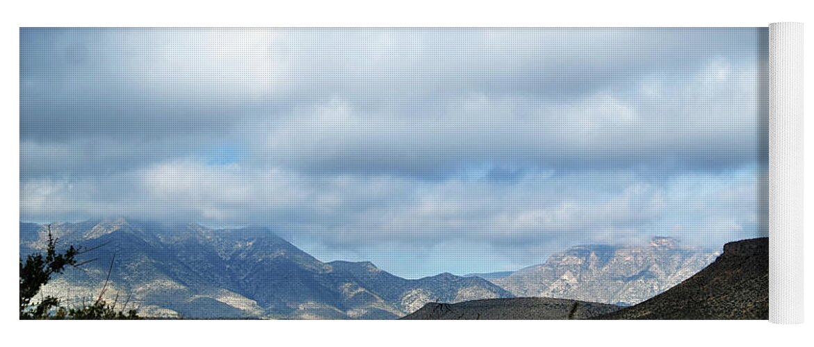 Guadalupe Yoga Mat featuring the photograph Guadalupe Mountains #4 by George Taylor