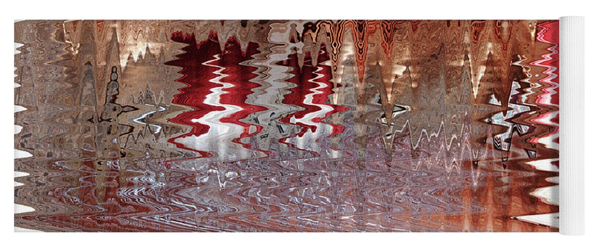 Reflections Yoga Mat featuring the photograph A carpet of reflections by Al Fio Bonina