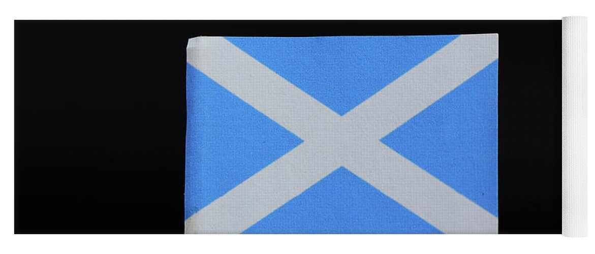 Scotland Yoga Mat featuring the photograph Flag of Scotland by Vaclav Sonnek
