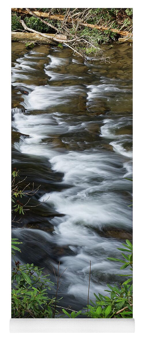 Abrams Falls Yoga Mat featuring the photograph Abrams Creek 2 by Phil Perkins