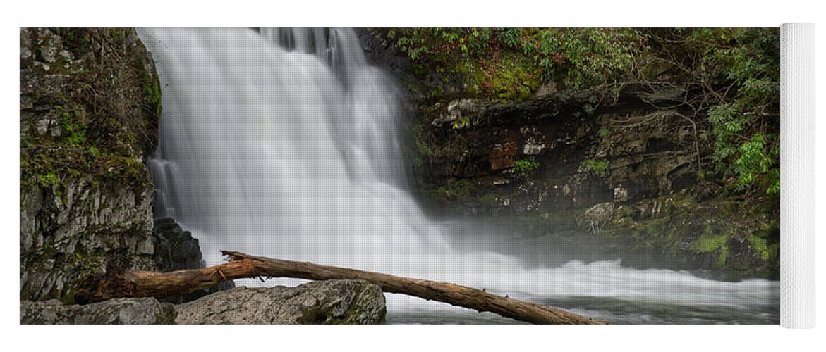 Abrams Falls Yoga Mat featuring the photograph Abrams Falls 13 by Phil Perkins
