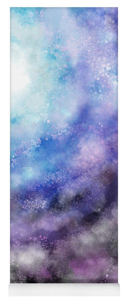Digital Yoga Mat featuring the digital art Abstract 48 by Lucie Dumas