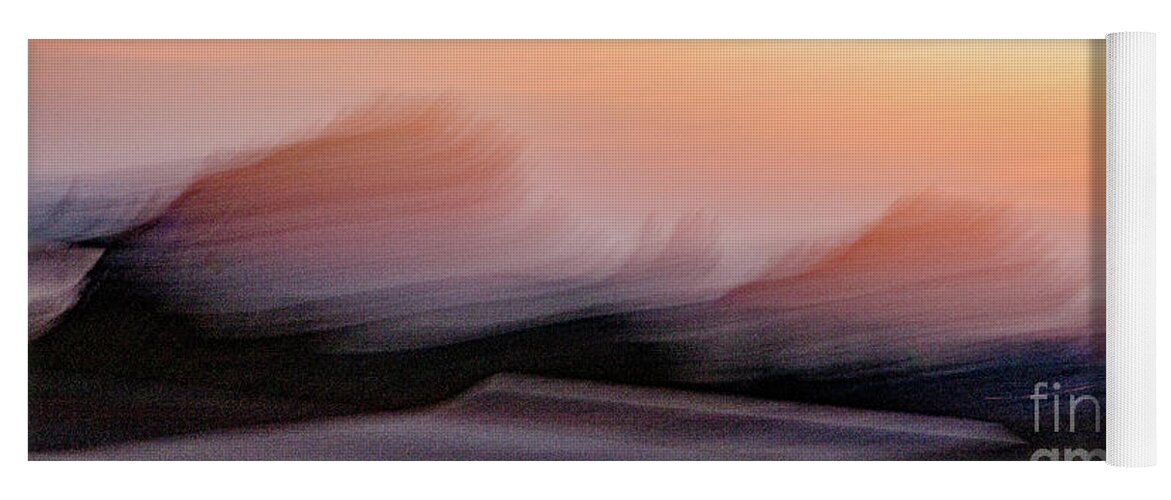 Netherlands Yoga Mat featuring the photograph Abstract morning due by Casper Cammeraat