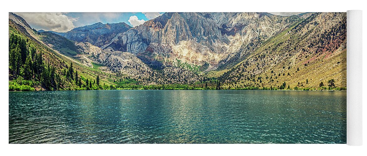 Convict Lake Yoga Mat featuring the photograph All The Colors Of Convict Lake by Joseph S Giacalone