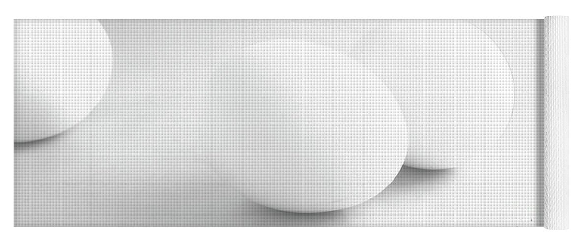 Eggs Yoga Mat featuring the photograph Almost a Trio by Kae Cheatham