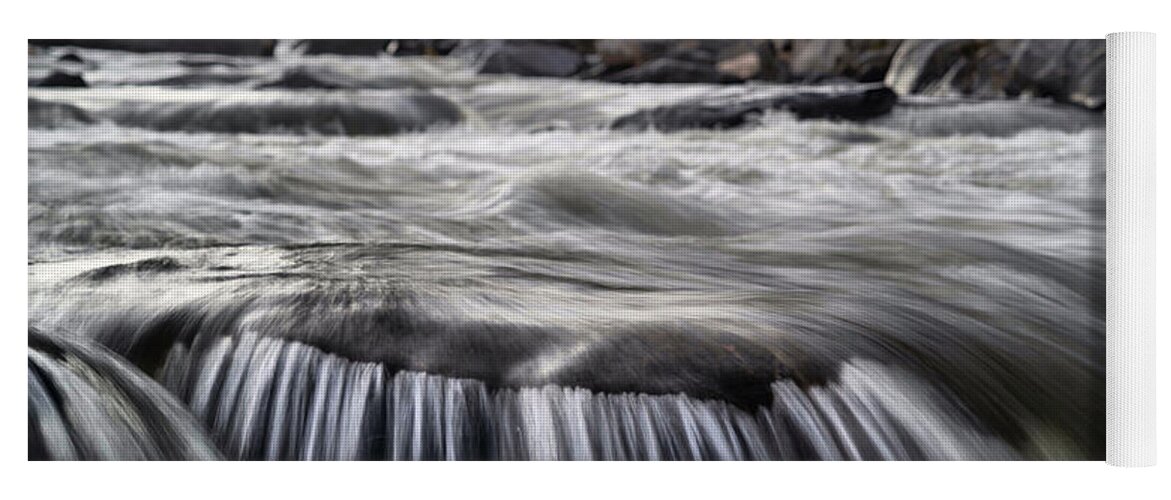 Landscape Yoga Mat featuring the photograph American River Long Exposure by Devin Wilson
