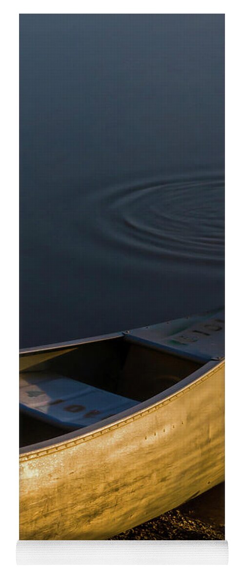 Canoe Yoga Mat featuring the photograph At Sunrise by Dale Kincaid