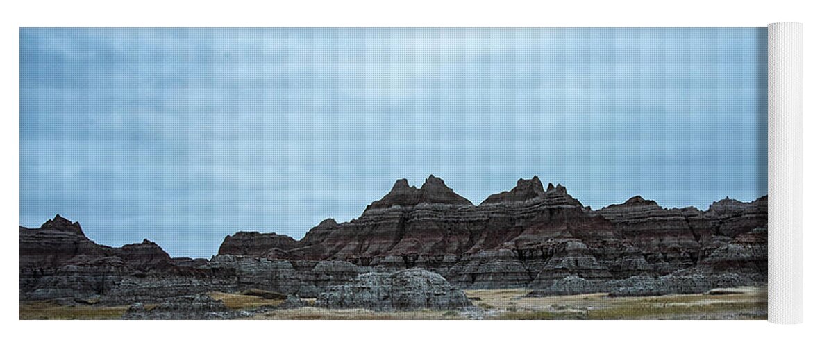  Yoga Mat featuring the photograph Badlands 8 by Wendy Carrington