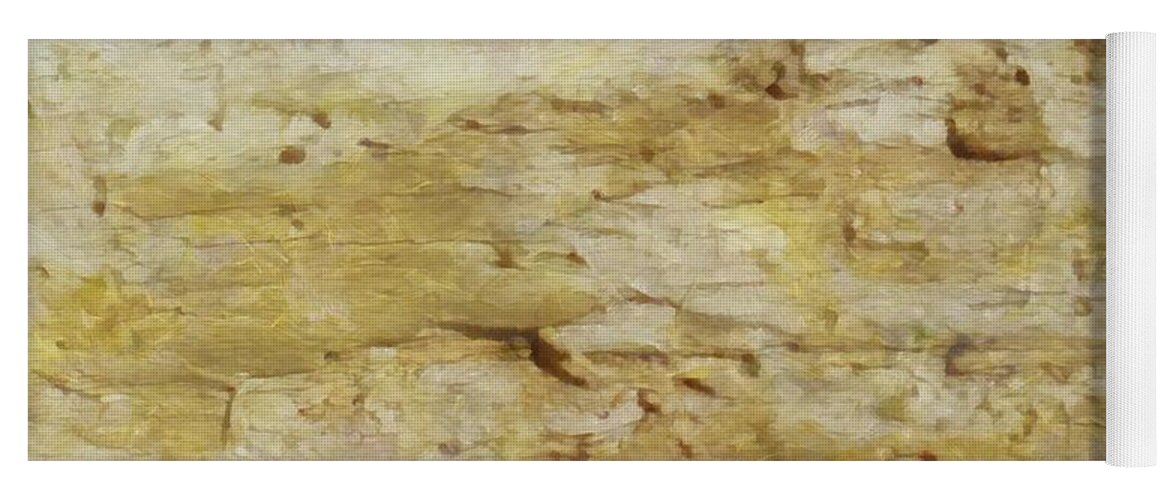 Bark Yoga Mat featuring the mixed media Bark Texture by Christopher Reed