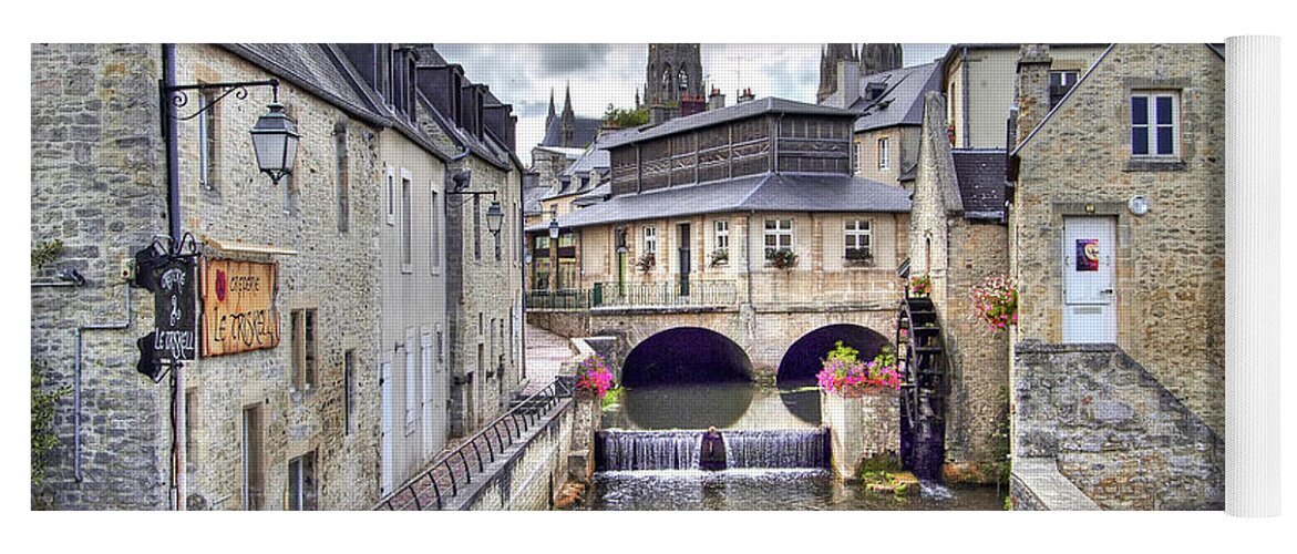 Bayeux Yoga Mat featuring the photograph Bayeux - France by Paolo Signorini