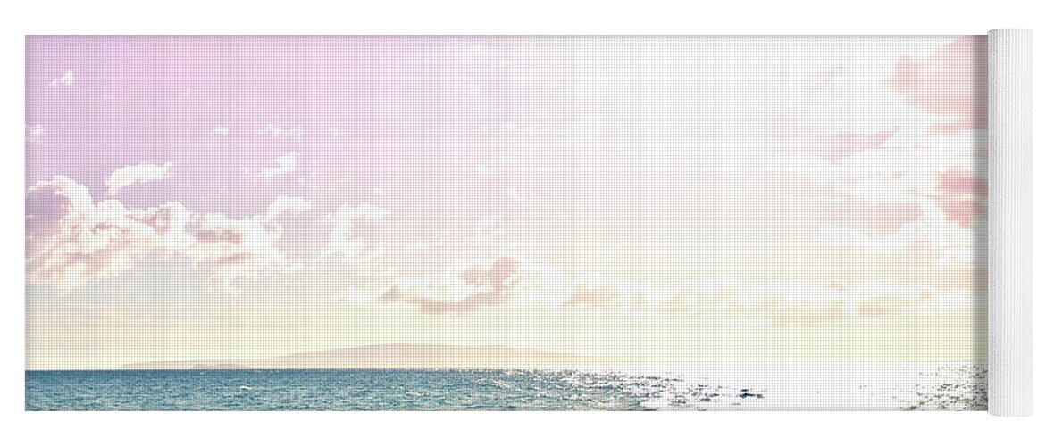 Amaole Yoga Mat featuring the photograph Beach Love The Secret Heart of Wonder by Sharon Mau