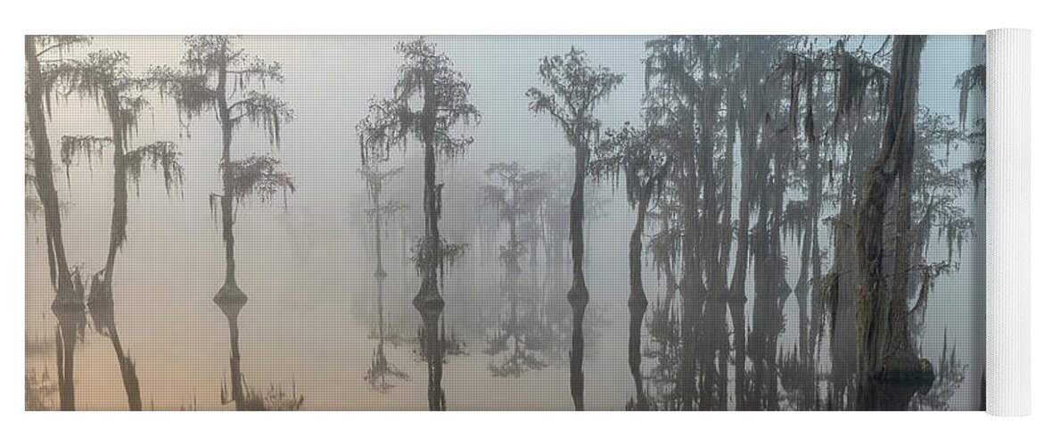 Fog Yoga Mat featuring the photograph Beauty In The Fog 2 by DB Hayes
