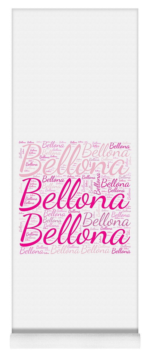 Frontiers Customized Yoga Mat featuring the digital art Bellona, Names Without Frontiers. by Vidddie Publyshd