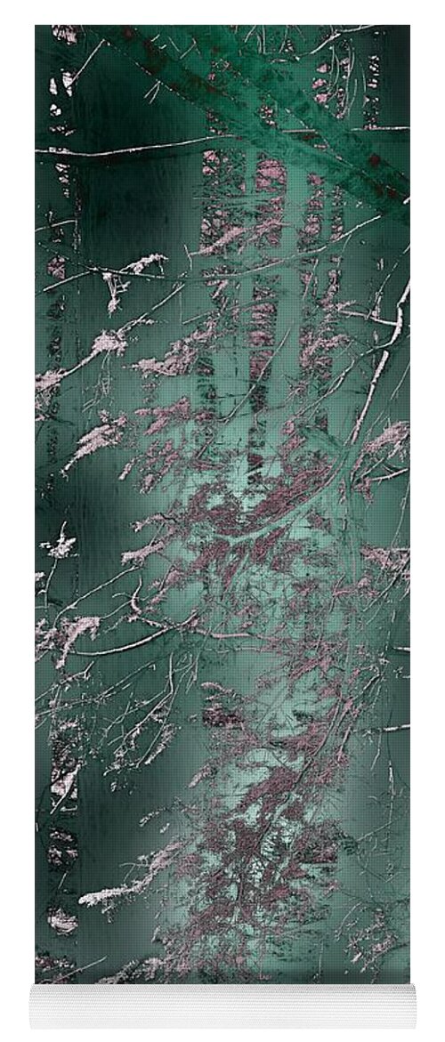 Abstract Yoga Mat featuring the photograph Blowing In The Wind by Marcia Lee Jones