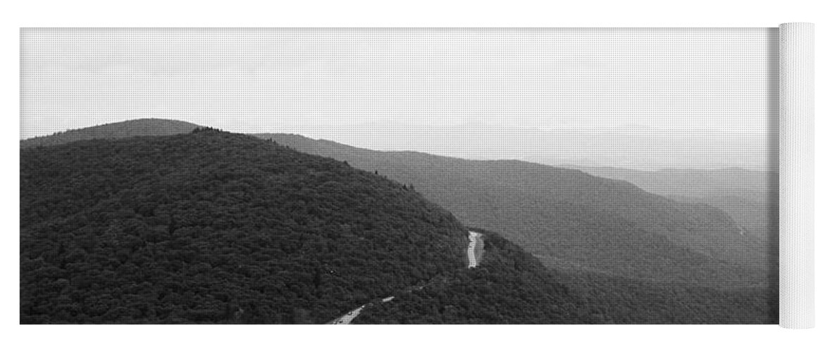 Mountains Yoga Mat featuring the photograph Blue Ridge Pkwy by Richie Parks