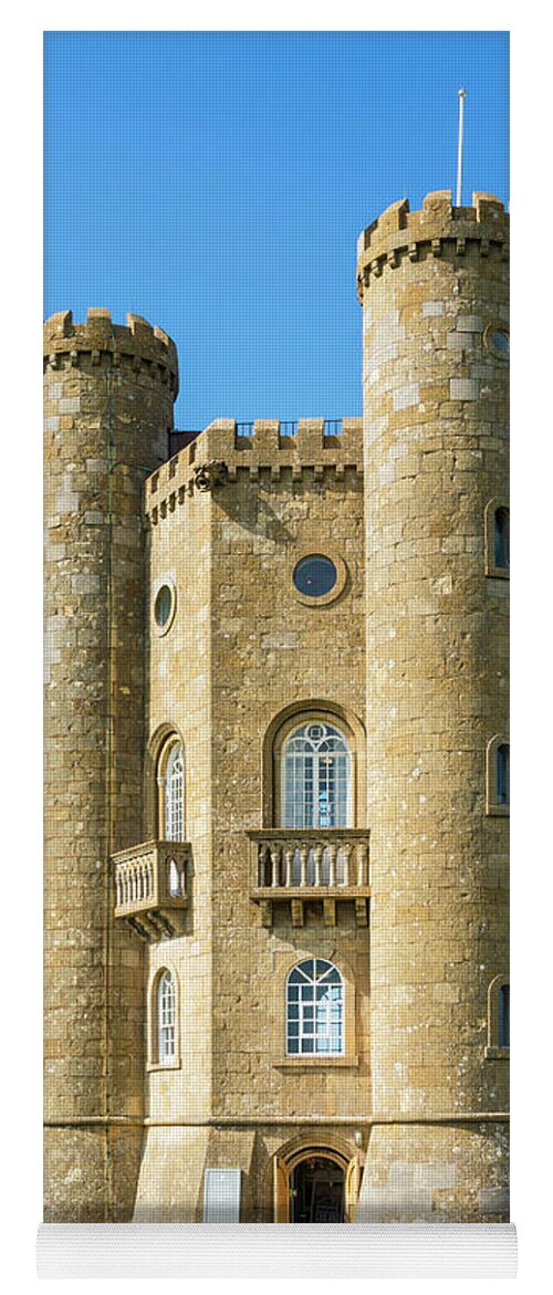 Broadway Tower Yoga Mat featuring the photograph Broadway Tower, Cotswolds, England by Neale And Judith Clark