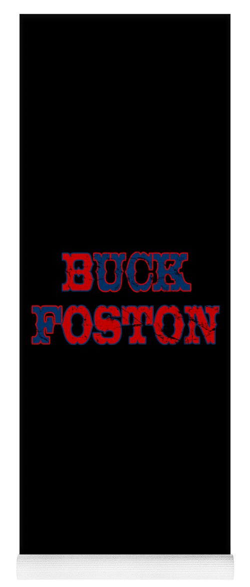 Funny Yoga Mat featuring the digital art Buck Foston by Flippin Sweet Gear