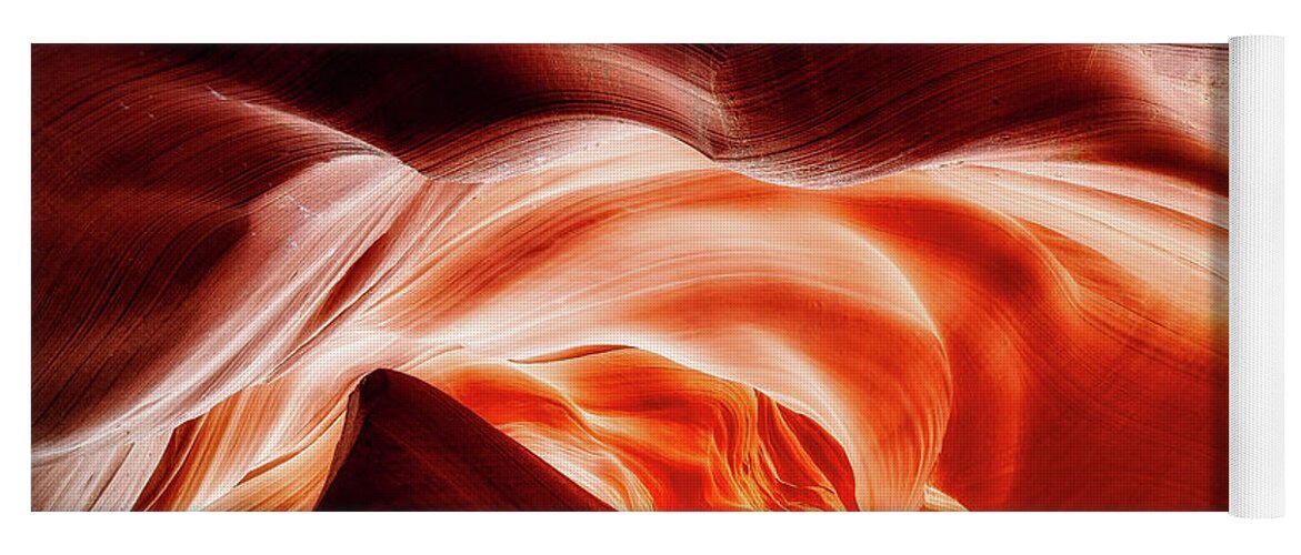 Antelope_canyon Yoga Mat featuring the photograph Cave of Wonders by Bradley Morris