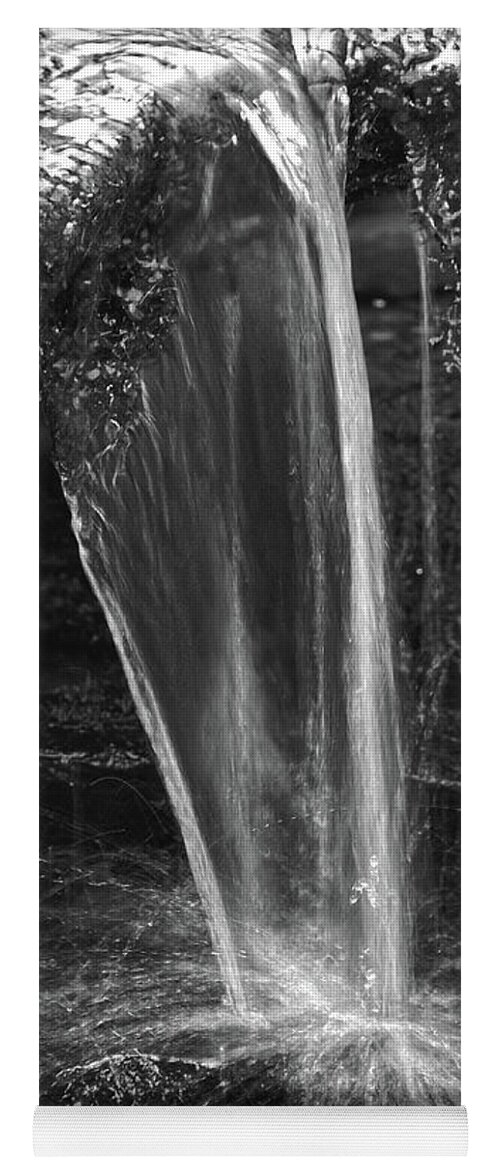 Falls Branch Falls Yoga Mat featuring the photograph Close Up Waterfall by Phil Perkins