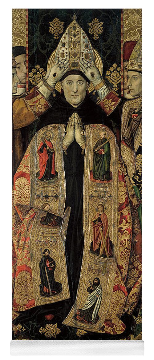 Jaume Yoga Mat featuring the photograph Consecration of Saint Augustine by Paul Fearn