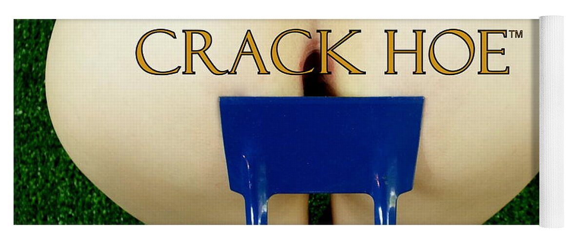 Hot Yoga Mat featuring the photograph Crack Hoe 2 by Guy Pettingell