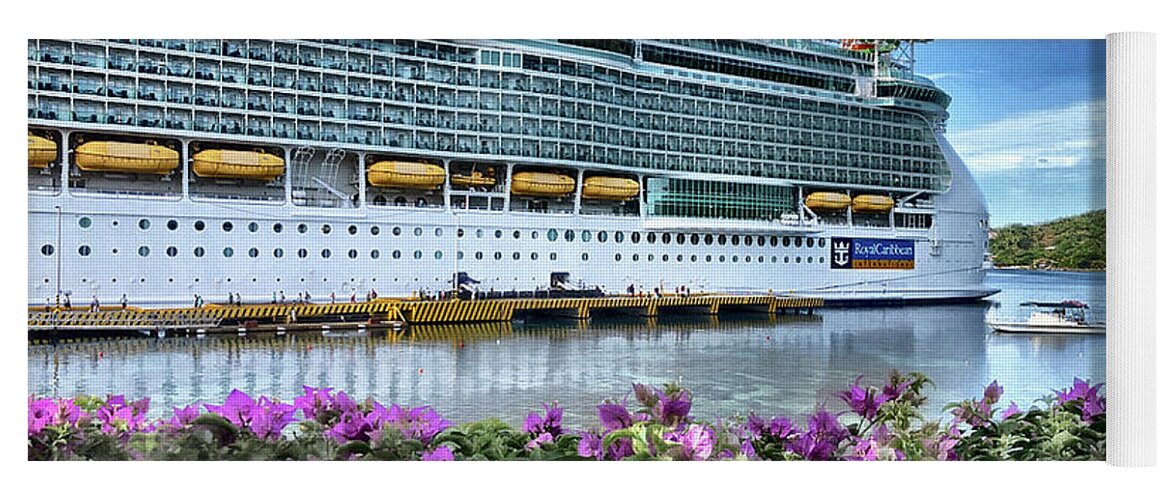Cruise Yoga Mat featuring the photograph Cruise Ship Paradise by GW Mireles