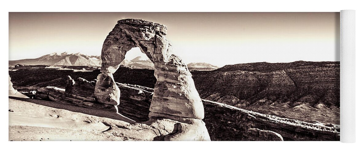 Utah Yoga Mat featuring the photograph Delicate Arch 1 by Mark Gomez