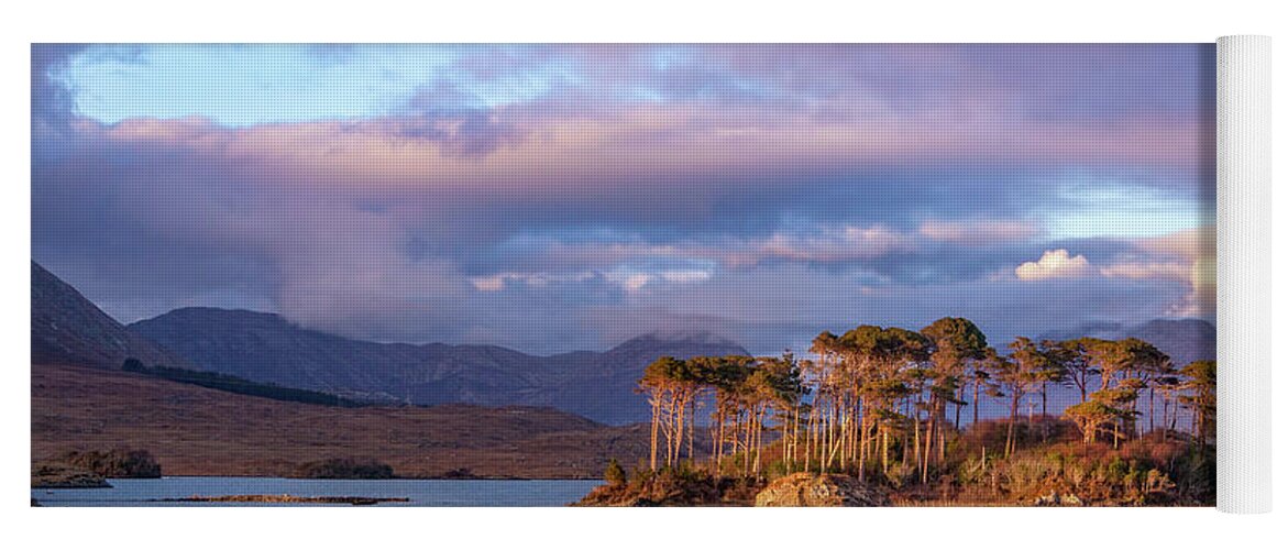 Derryclare Lough Yoga Mat featuring the photograph Derryclare Lough by Rob Hemphill