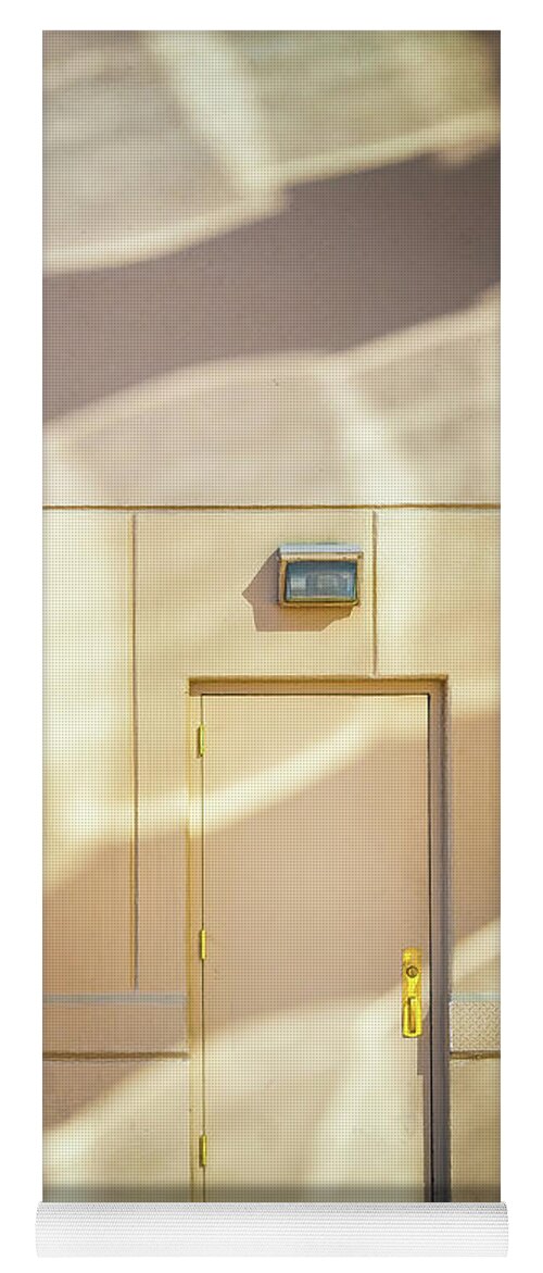 Doors Yoga Mat featuring the photograph Door Light by Craig J Satterlee