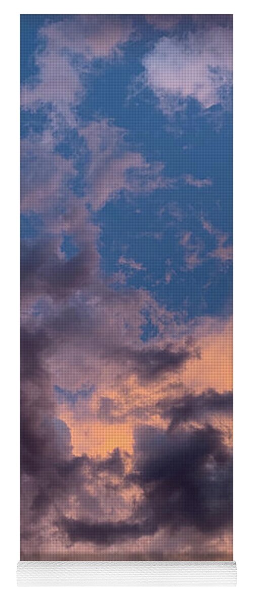Sky Yoga Mat featuring the photograph Dramatic Sky by Wendy Golden