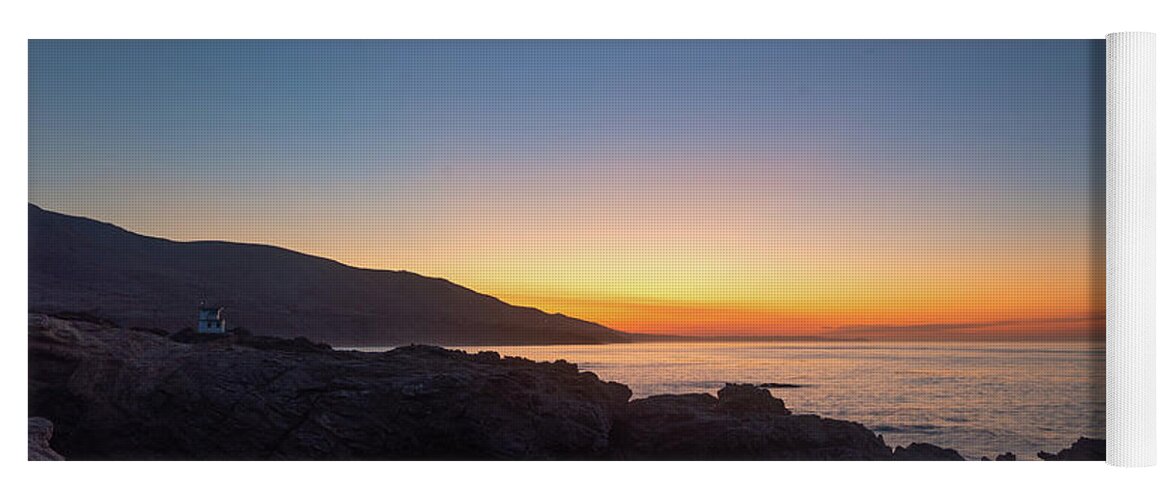 Beach Yoga Mat featuring the photograph Dreamy Coastal Sunrise by Matthew DeGrushe