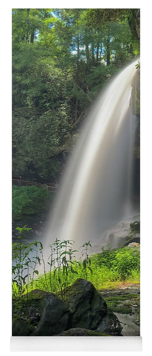 Dry Falls Yoga Mat featuring the photograph Dry Falls Not So Dry by Rick Nelson