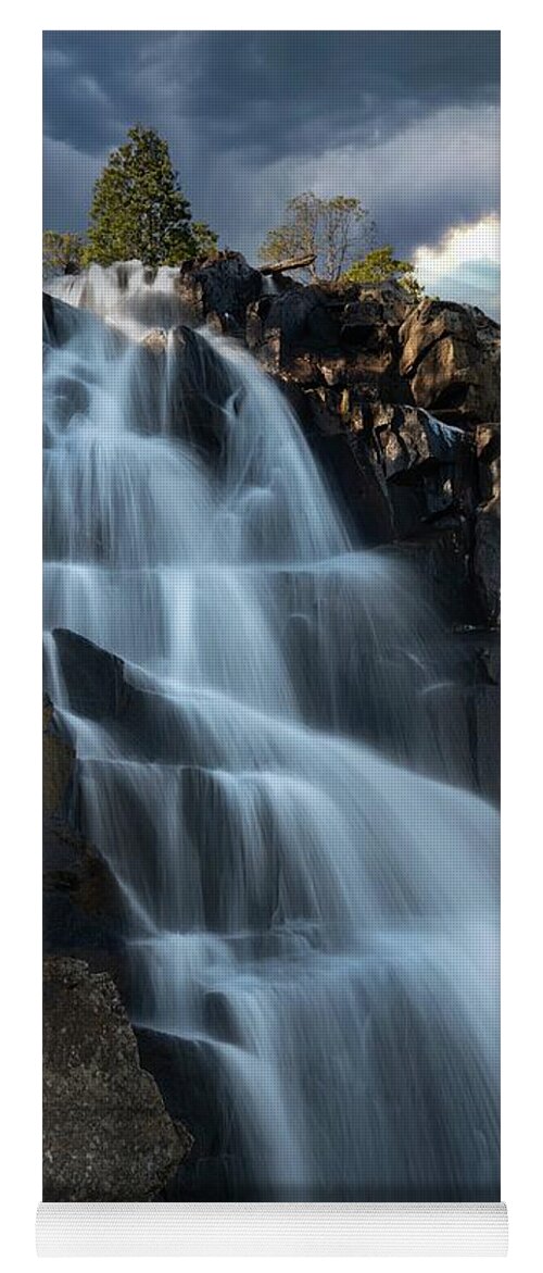 Waterfall Yoga Mat featuring the photograph Eagle Falls, Lake Tahoe by Devin Wilson