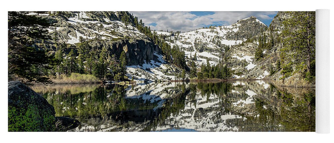 Eagle Lake Yoga Mat featuring the photograph Eagle Lake by Gary Geddes