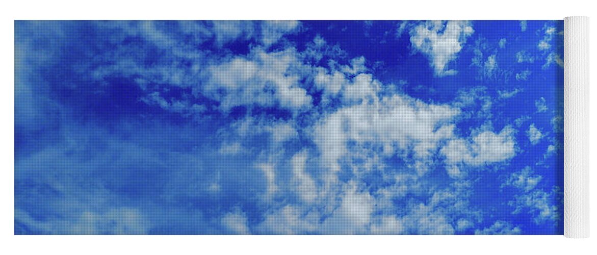 Cloud Yoga Mat featuring the photograph Equivalents of Clouds 002 by Leonida Arte