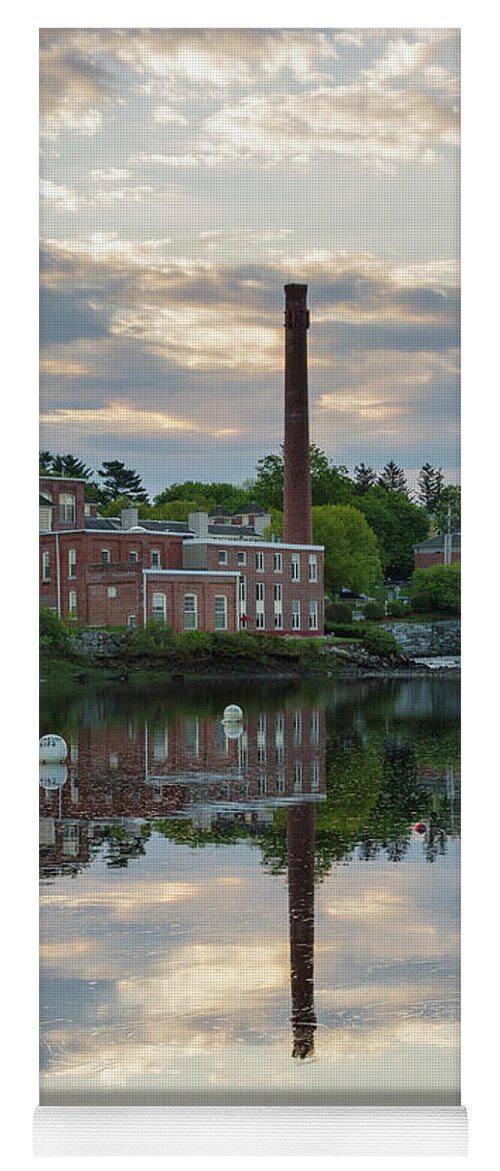 Landscape Yoga Mat featuring the photograph Exeter, New Hampshire USA by Erin Paul Donovan